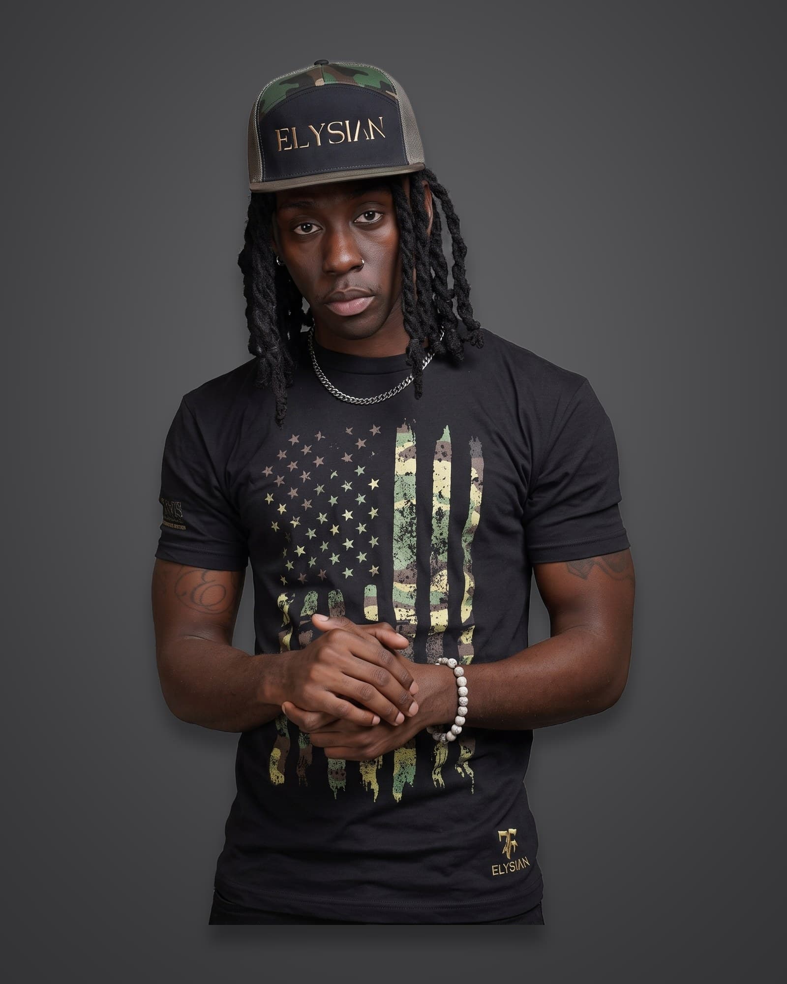 Elysian Flag Camo Tee